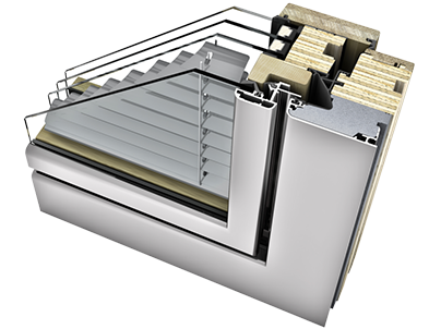 Fereastră lemn-aluminiu Home Soft | Kulttur