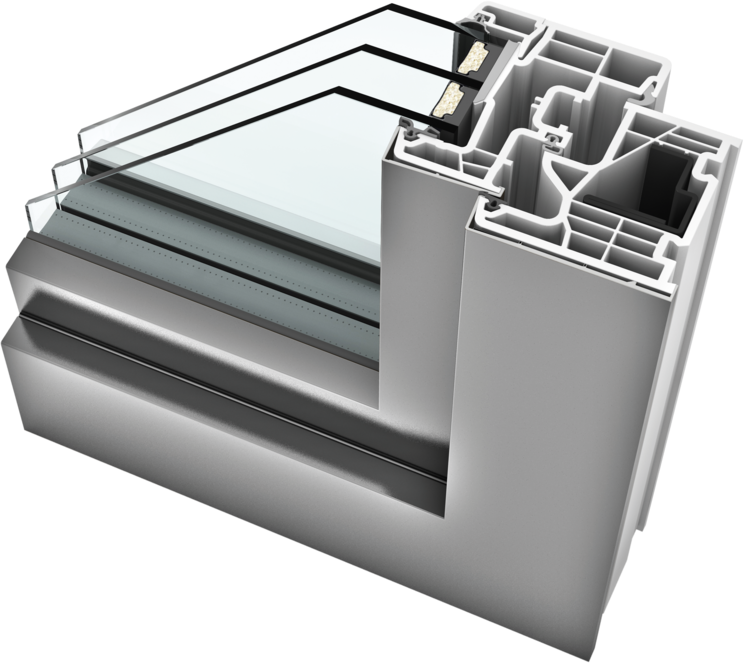 Fereastră PVC-aluminiu Home Pure | Kulttur