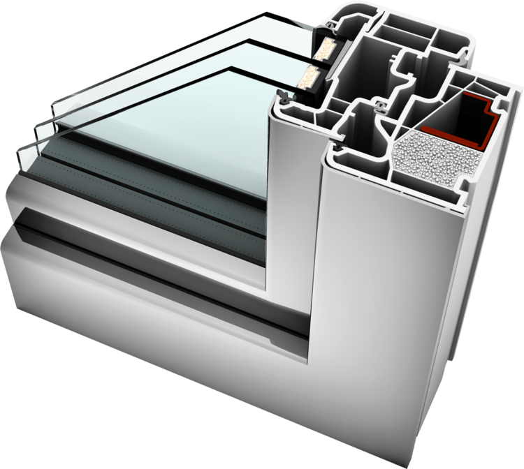 Fereastră PVC-aluminiu Home Soft | Kulttur