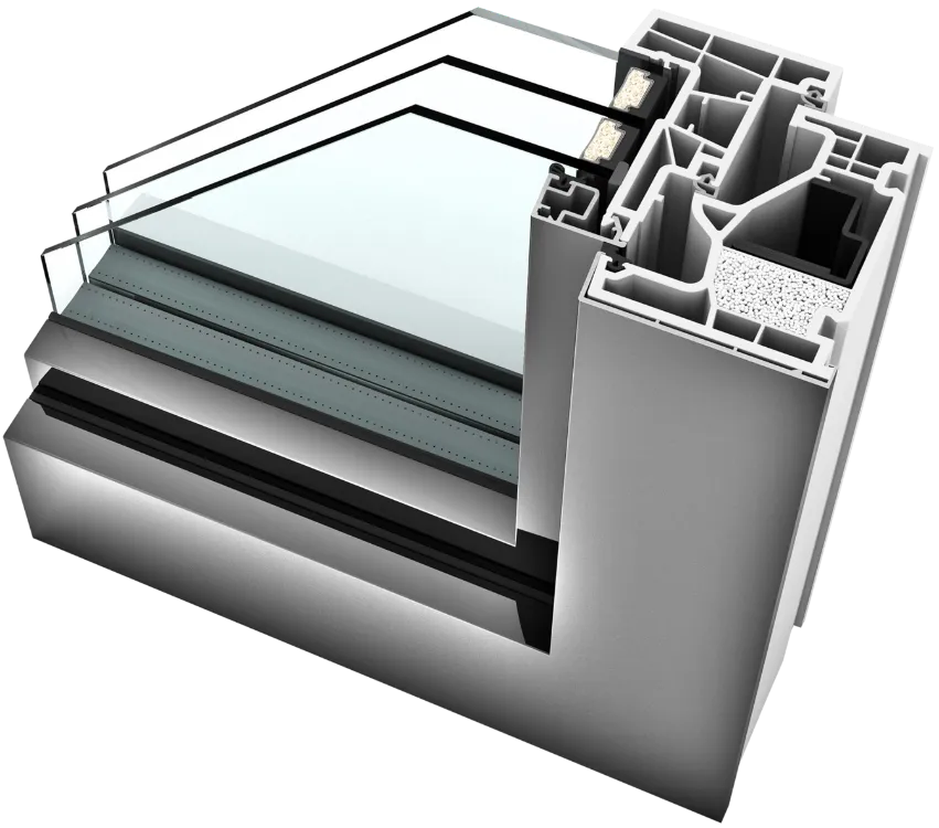 Fereastră PVC-aluminiu Home Pure | Kulttur