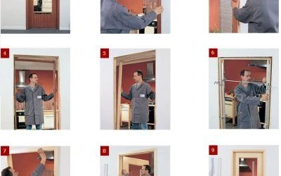 Montajul ușilor de interior