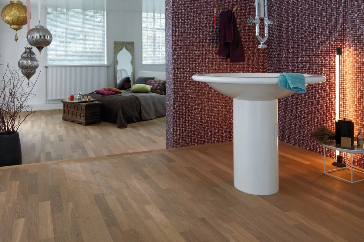 Parchet Dublu stratificat Unopark Stejar Afumat Bauwerk - Kulttur București