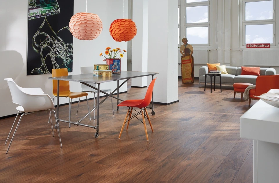 Parchet Dublu stratificat Villapark Nuc American Bauwerk - Kulttur București