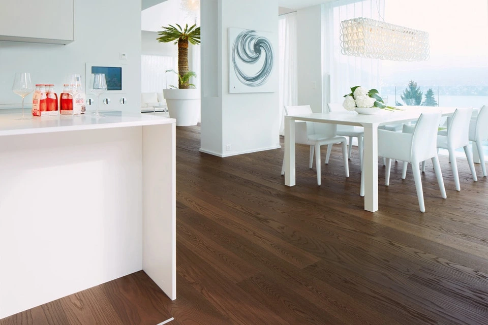 Parchet Dublu stratificat Villapark Stejar Afumat Cacao Bauwerk - Kulttur București