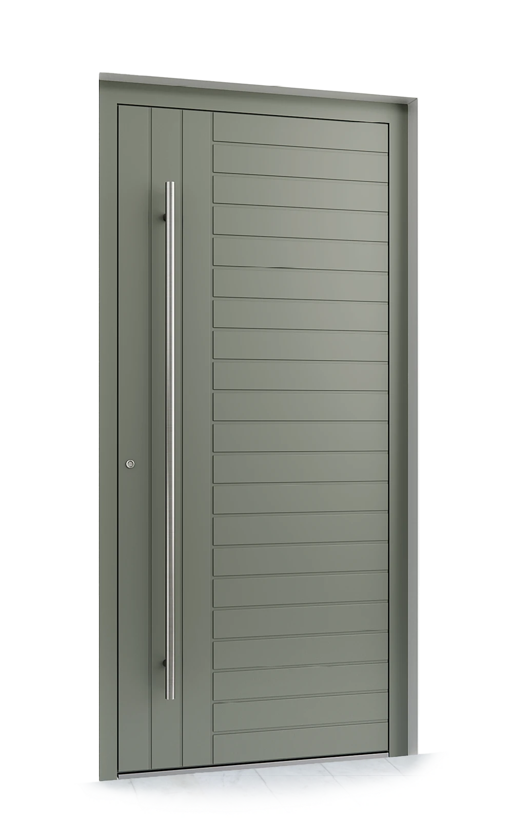 Ușă de exterior din aluminiu ST-240 Gris 2900 - Kulttur București
