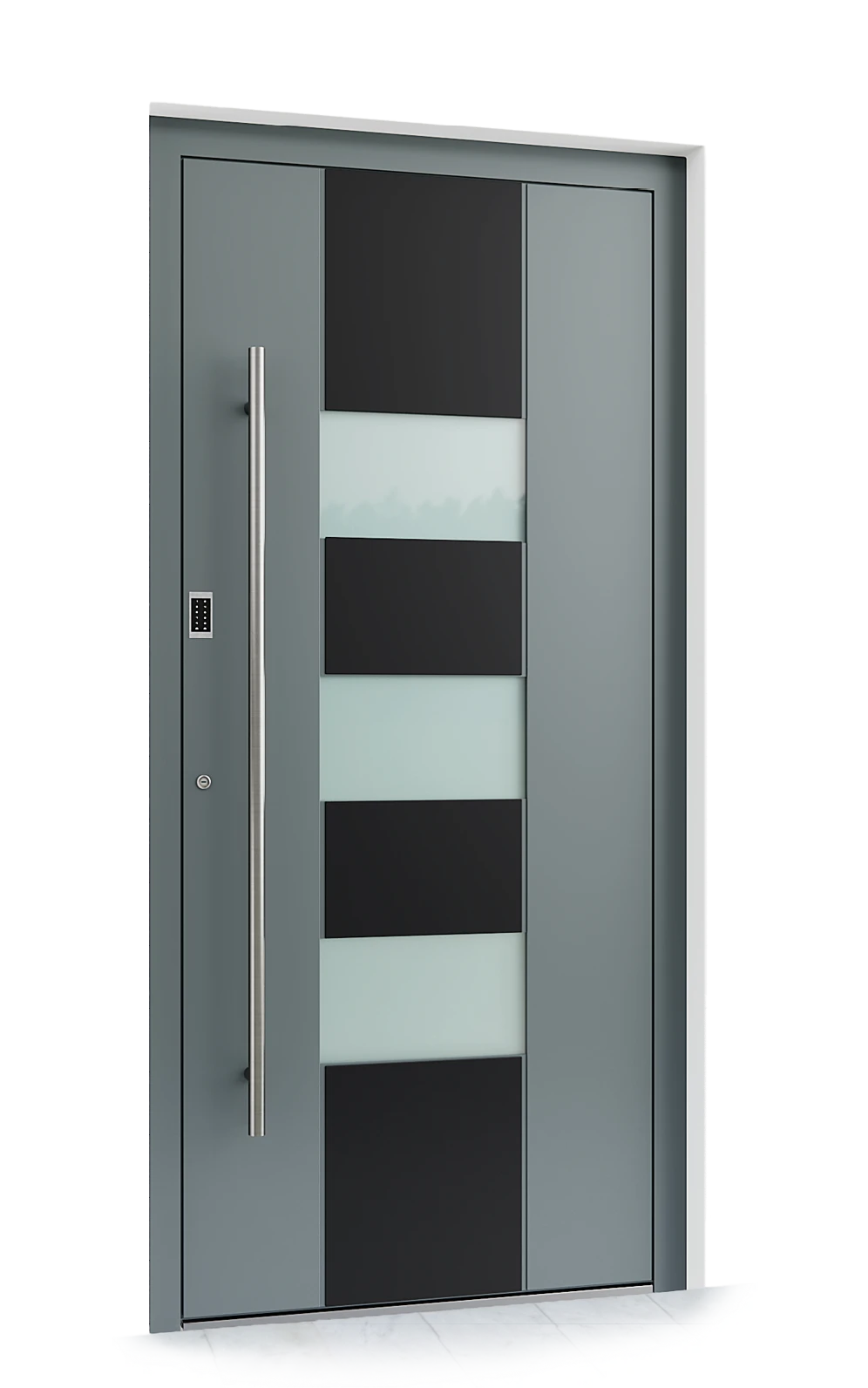 Ușă de exterior din aluminiu ST-261 Gris 2400 - Kulttur București