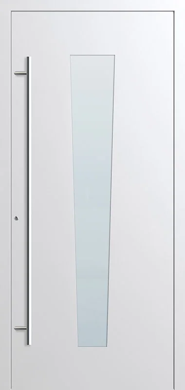 Ușă de exterior din aluminiu ST-432 RAL 9016 - Kulttur București