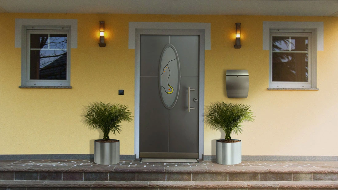 Ușă exterior lemn Alpha Kulttur