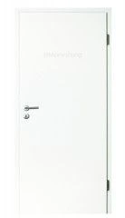 ușă albă frezată individual