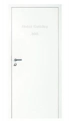 ușă albă frezată individual