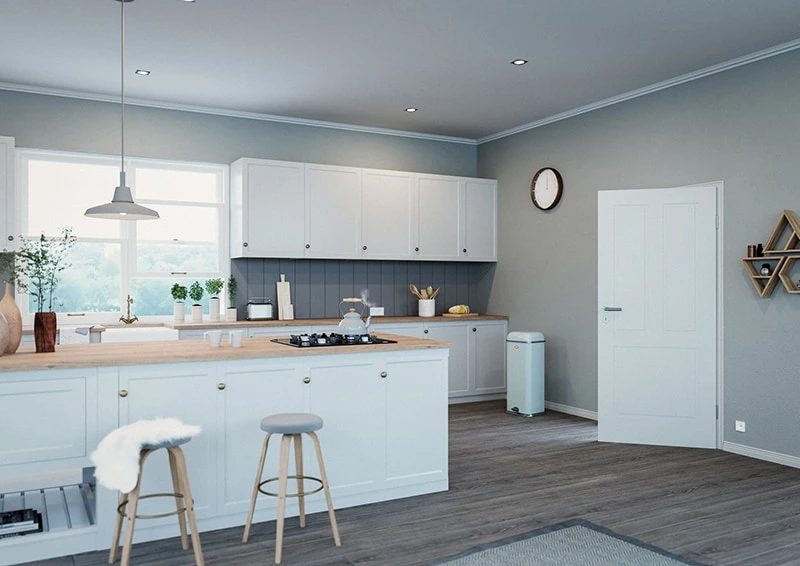 Usa de interior albe Kopenhagen