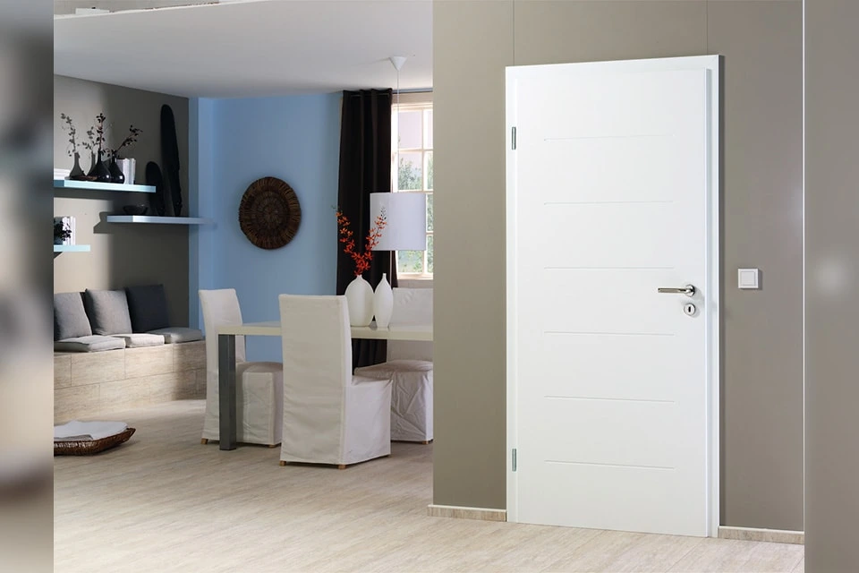 Ușă albă de interior Luana la comandă | Kulttur
