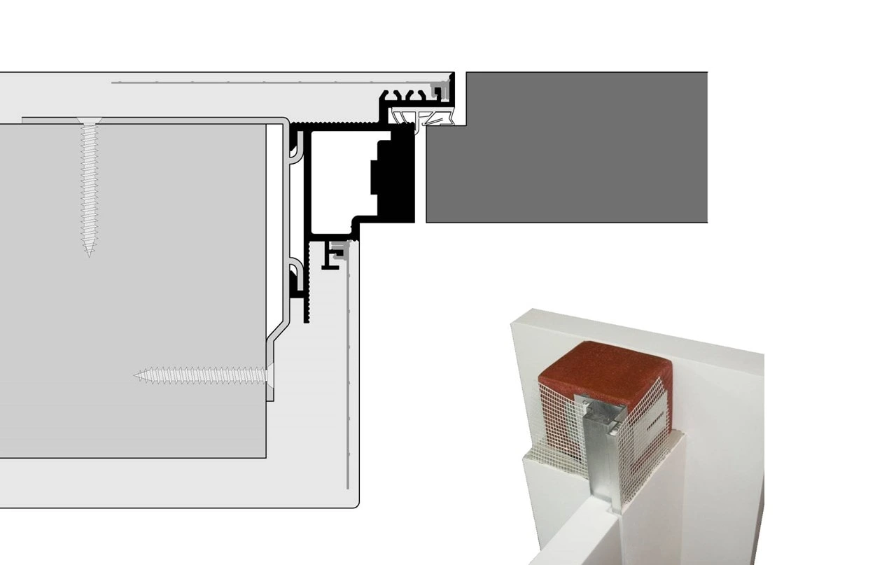 Detaliu toc filomuro
