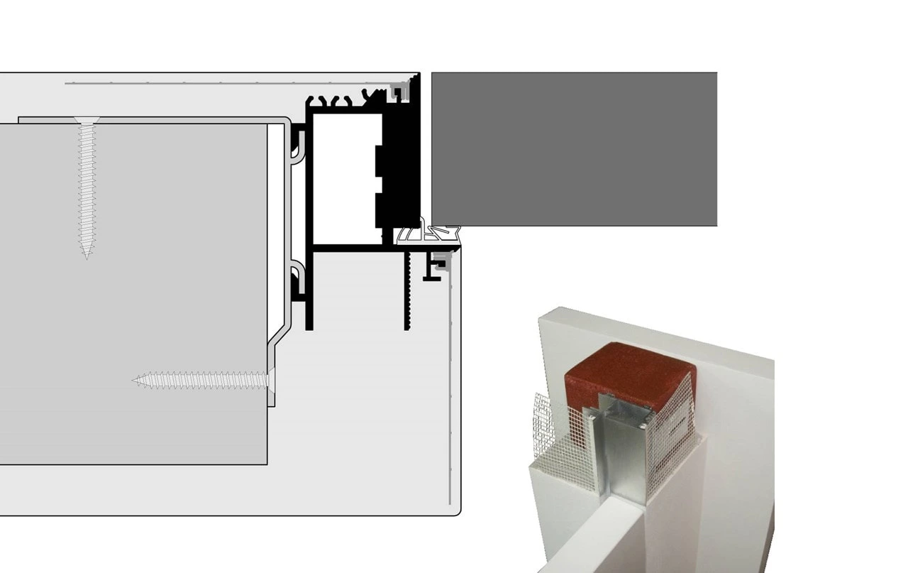 Detaliu toc filomuro