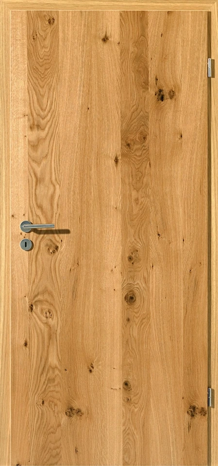 Usa de interior model Kristall furnir stejar cu noduri