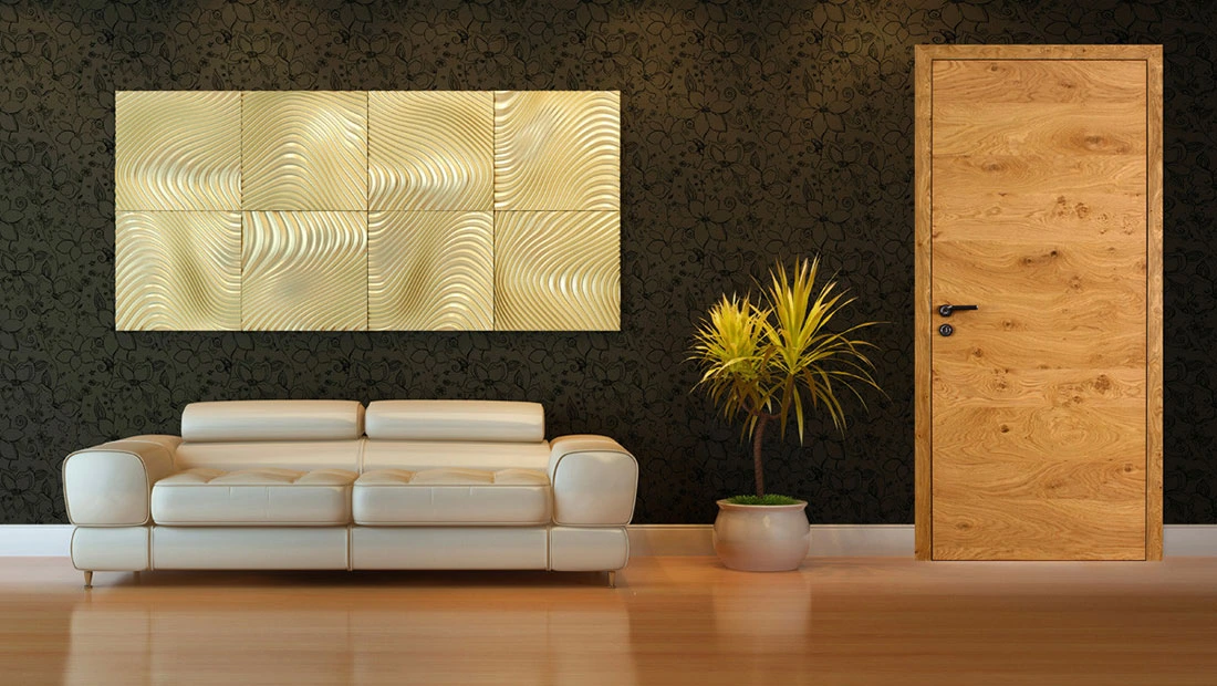 Ușă de interior din lemn stratificat cu furnir Kristall