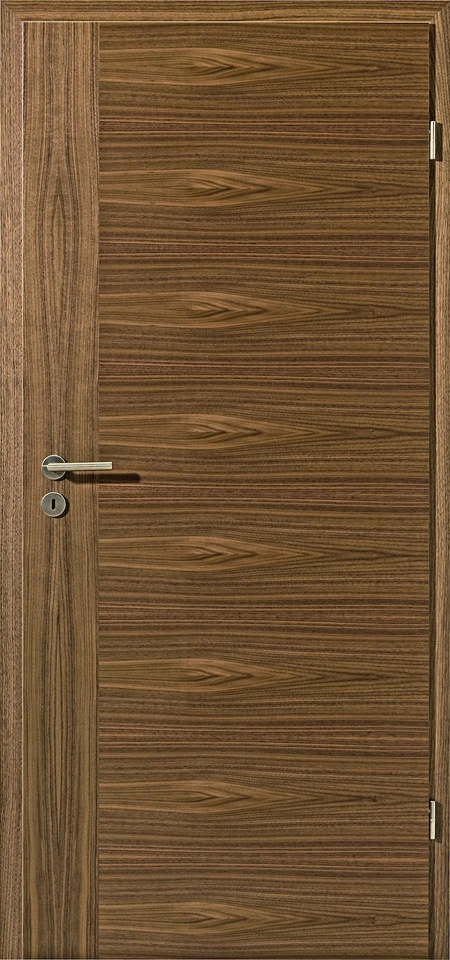 Usa de interior din lemn stratificat Quirin 2, furnir nuc american