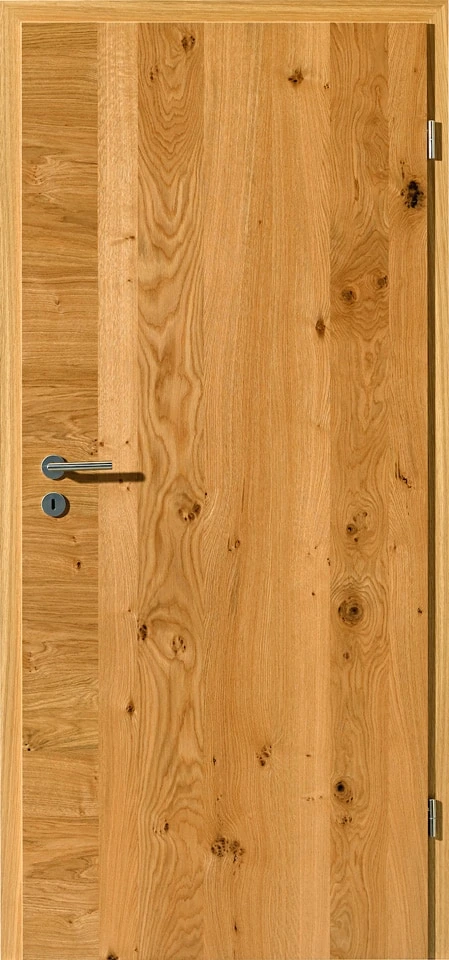 Usa de interior din lemn stratificat Quirin 3, furnir stejar cu noduri