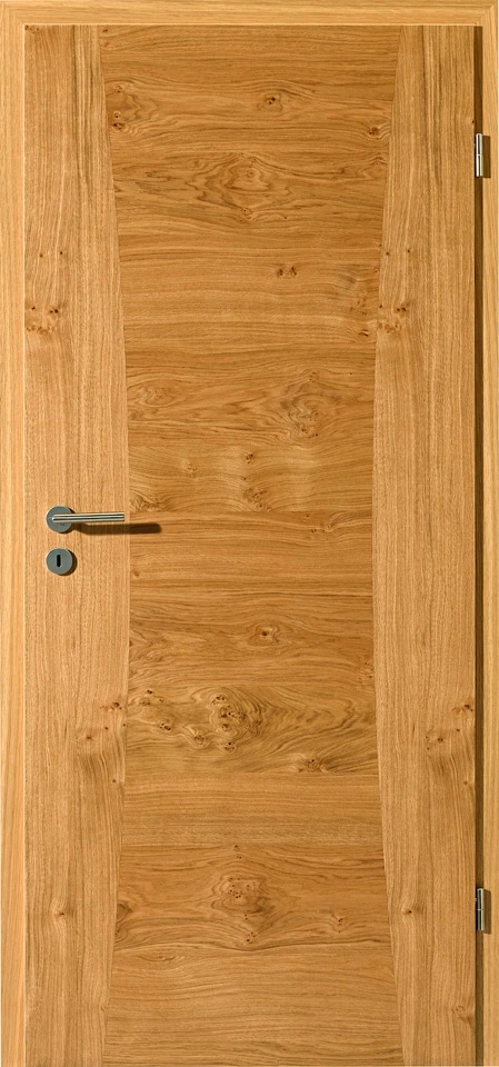 Usa de interior din lemn stratificat Quirin 4, furnir stejar cu noduri