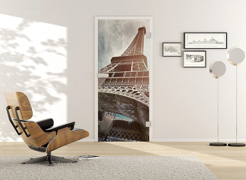 Ușă din sticlă securizată, model VSG Digital 696