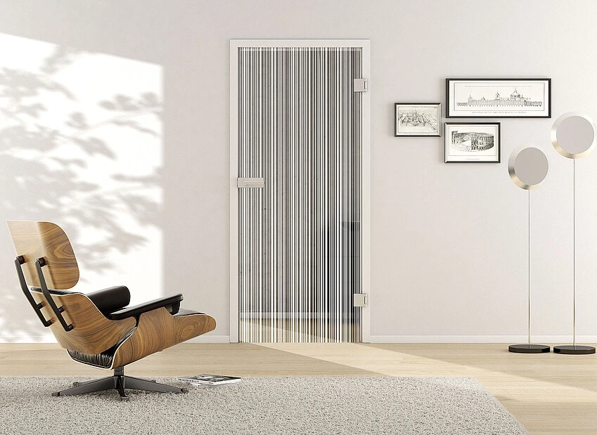 Usa de interior din sticla securizata model Achat Vertical