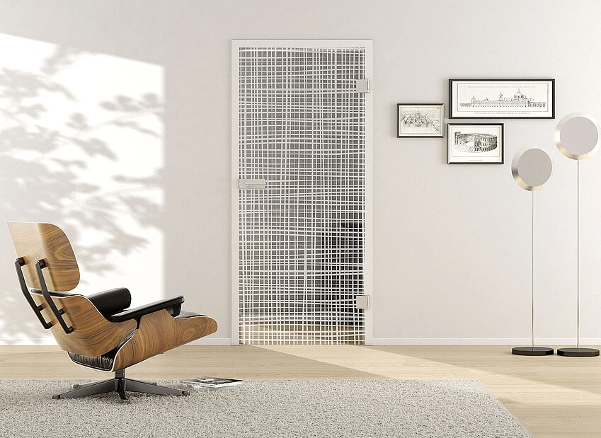 Usa de interior din sticla securizata model Canvas