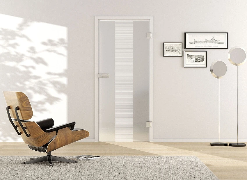 Usa de interior din sticla securizata model Lines LD 557