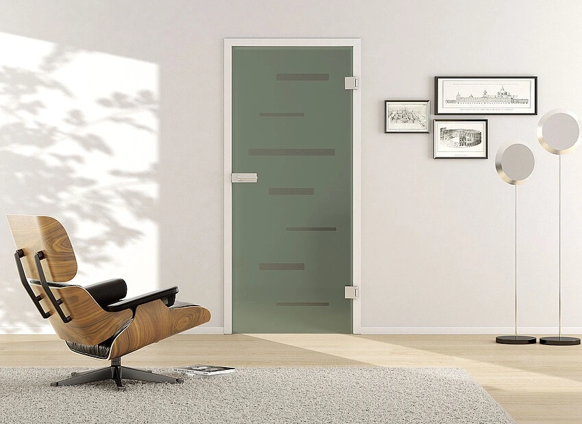 Usa de interior din sticla securizata model R8 Orizontal 511