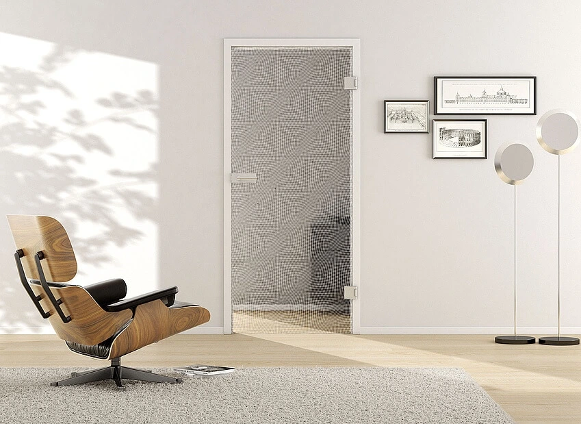 Usa de interior din sticla securizata model 3D LD 672