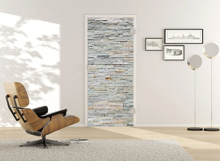 Ușă de sticlă securizată - Griffwerk Usa de interior din sticla securizata model VSG Digital 698